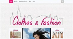 Desktop Screenshot of clothesandfashion.net